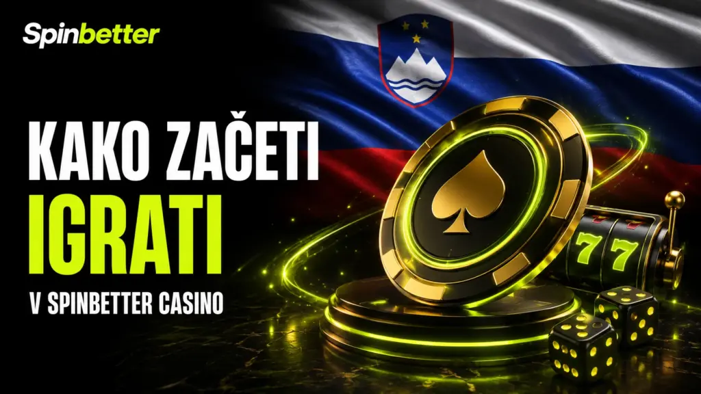 Kako začeti igrati v SpinBetter kazinoju