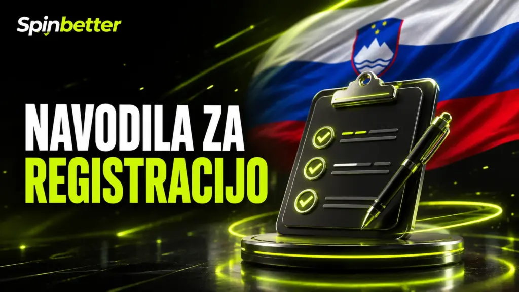 Navodila za registracijo v SpinBetterju